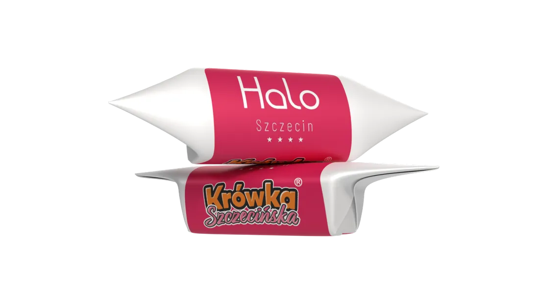 Krówki z logo dla hotelu Halo